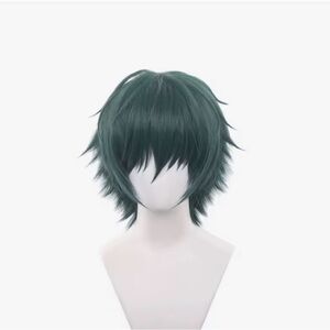 Anime Cosplay Maki Zenin Wig/
Dark Teal Short Layered Women's Wig